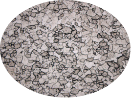 Microstructure تارگت مولیبدن